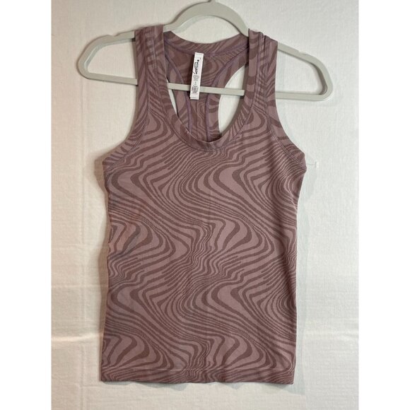 Athleta Tops - Athleta Size XS Momentum Seamless Tank Top Smoked Mauve Marble Racerback $65